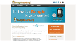 Desktop Screenshot of beagleboard.net